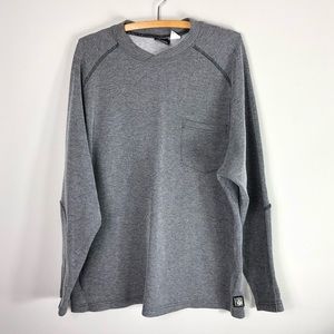 Vintage No Fear Mens Long Sleeve Ribbed Shirt 725